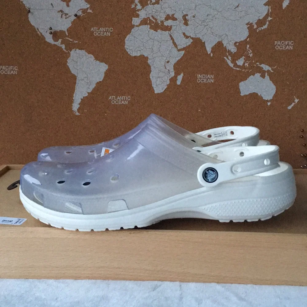 Crocs Classic Translucent Clogs. - Picture 2 of 6